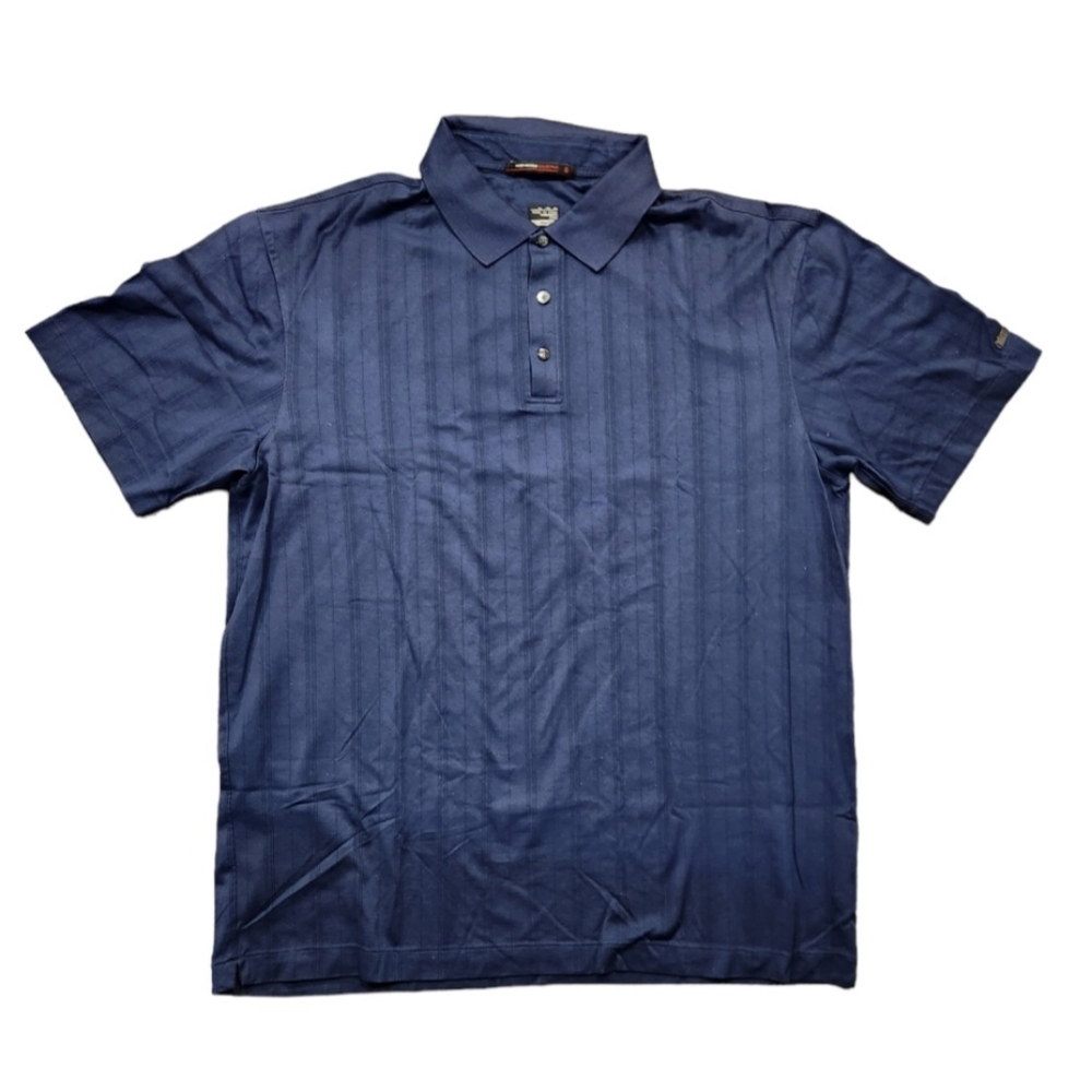 Tiger Woods Collection Nike Dry Fit Blue Golf Tee - Picture 1 of 3